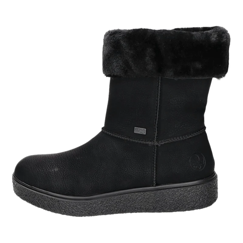 Rieker Schlupf-/Reißverschlußstiefelette Warmfutter bis 35mm Absatz (casual)