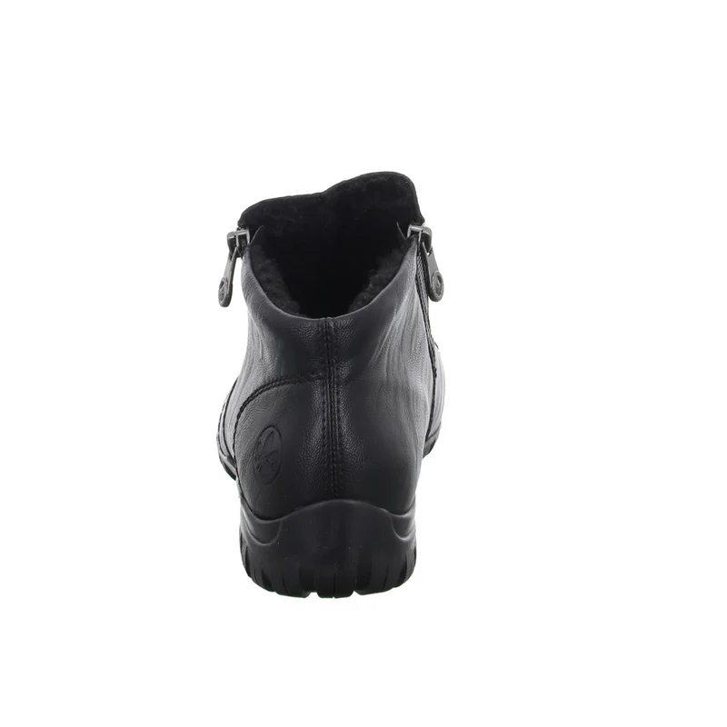 Rieker Schlupf-/Reißverschlußstiefelette Warmfutter bis 35mm Absatz (casual)