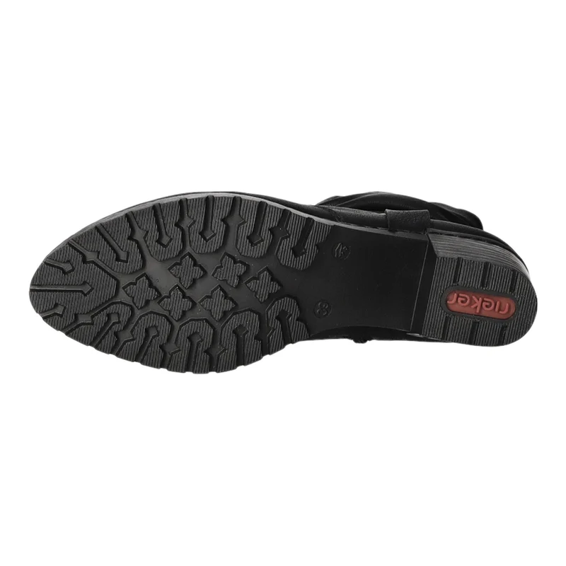 Rieker Schlupf-/Reißverschlußstiefelette Warmfutter ab 35mm Absatz
