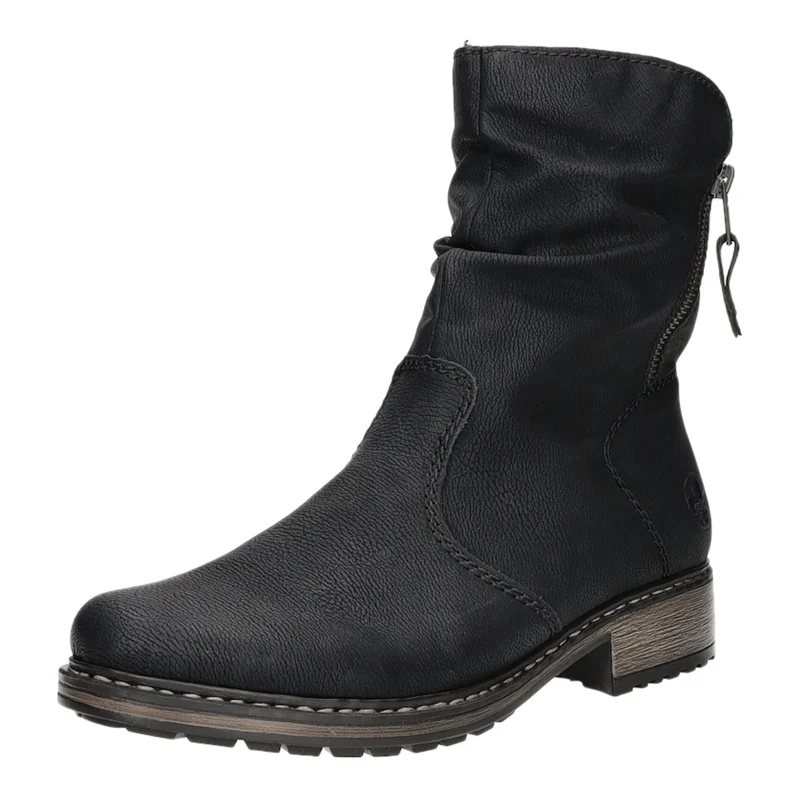 Rieker Schlupf-/Reißverschlußstiefelette Warmfutter bis 35mm Absatz (casual)