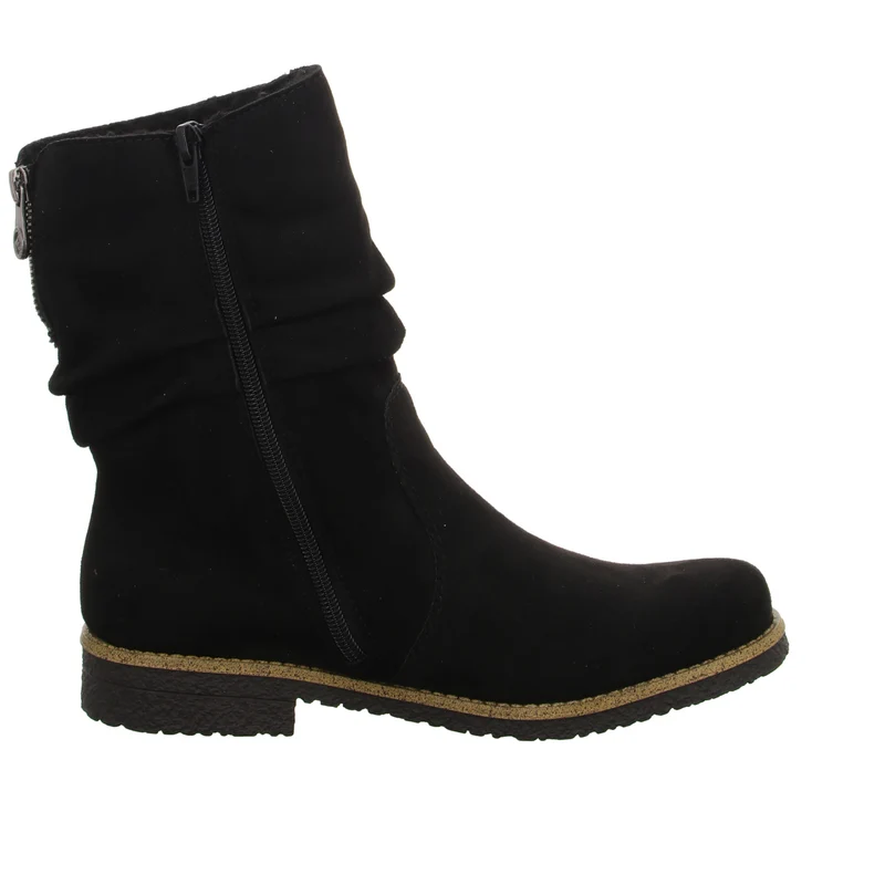 Rieker Schlupf-/Reißverschlußstiefelette Warmfutter bis 35mm Absatz (casual)