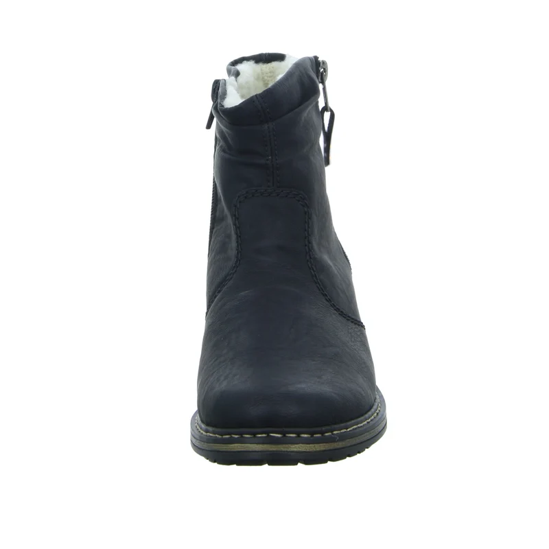 Rieker Schlupf-/Reißverschlußstiefelette Warmfutter bis 35mm Absatz (casual)