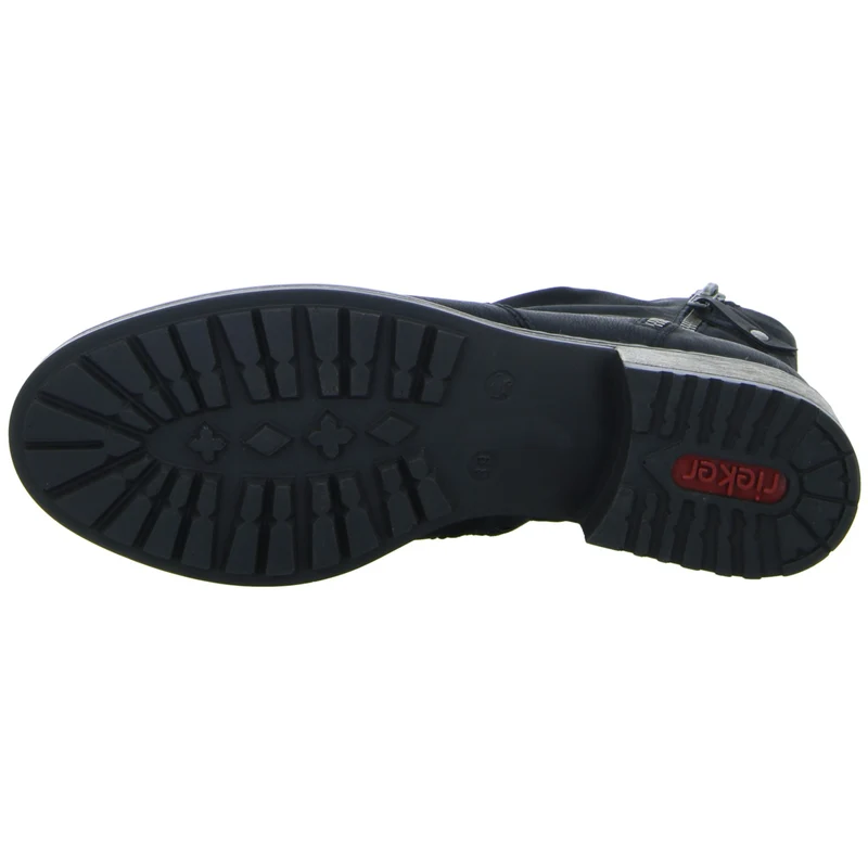 Rieker Schlupf-/Reißverschlußstiefelette Warmfutter bis 35mm Absatz (casual)