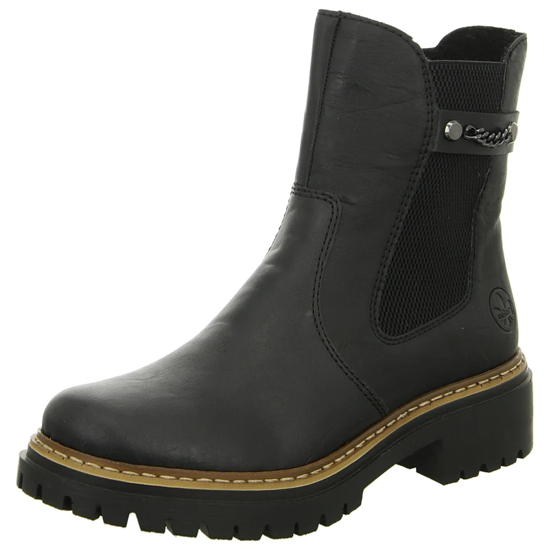 Rieker Schlupf-/Reißverschlußstiefelette Kaltfutter bis 35mm Absatz (casual)