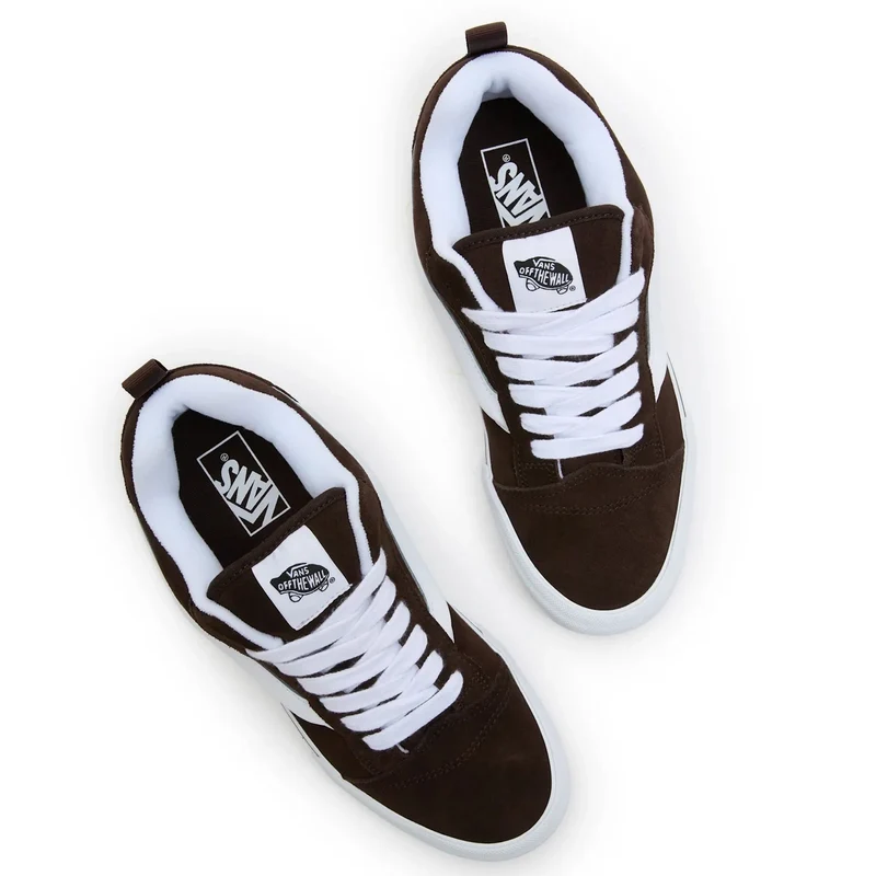 Vans Knu Skool - Zapato (brown/white, 39)