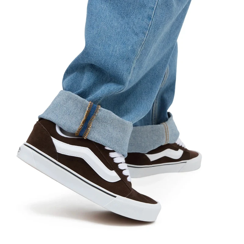 Vans Knu Skool - Zapato (brown/white, 39)