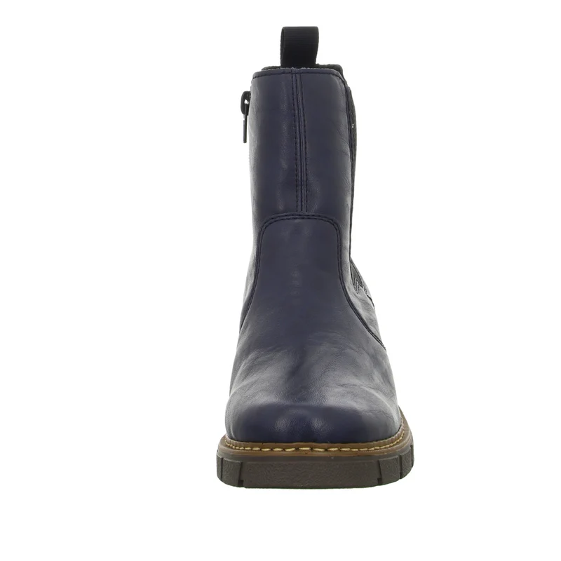 Rieker Schlupf-/Reißverschlußstiefelette Warmfutter bis 35mm Absatz (casual)
