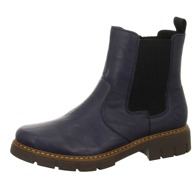 Rieker Schlupf-/Reißverschlußstiefelette Warmfutter bis 35mm Absatz (casual)