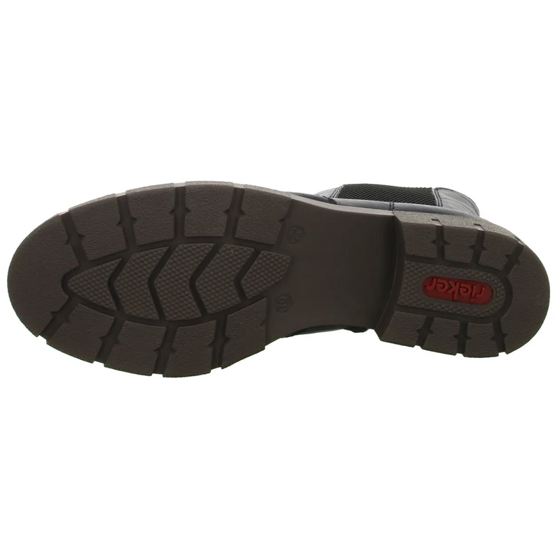 Rieker Schlupf-/Reißverschlußstiefelette Warmfutter bis 35mm Absatz (casual)