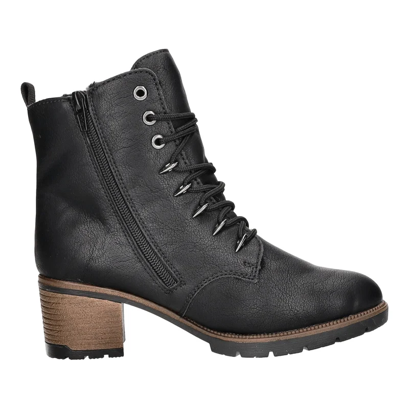 Rieker Schnürstiefelette Warmfutter ab 35mm Absatz