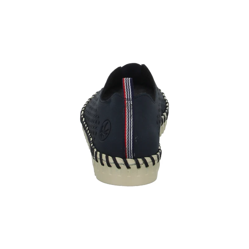 Rieker Slipper/Kletthalbschuh luftdurchlässig (durchbrochenes/geflochtenes Obermaterial)
