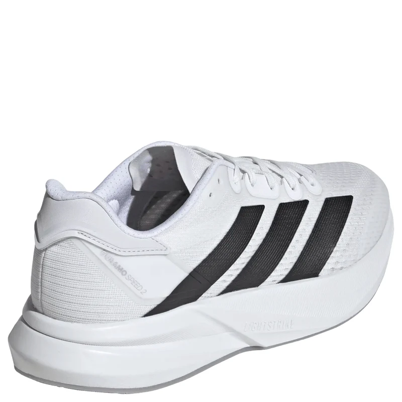 adidas Duramo Speed 2 M - Zapatilla de running (ftw white/core black/halo silver, 42 2/3)