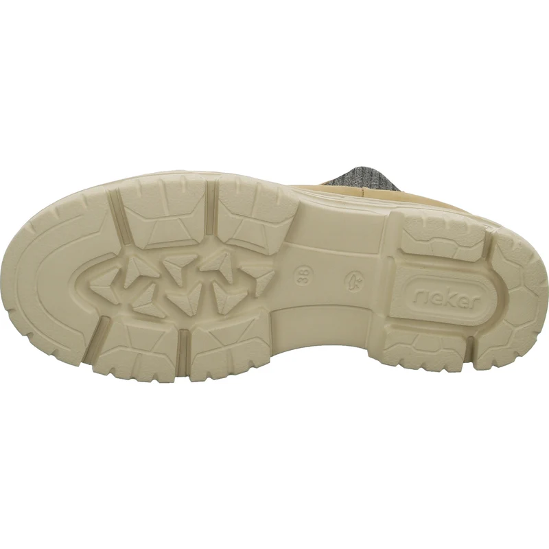 Rieker Schlupf-/Reißverschlußstiefelette Warmfutter bis 35mm Absatz (casual)