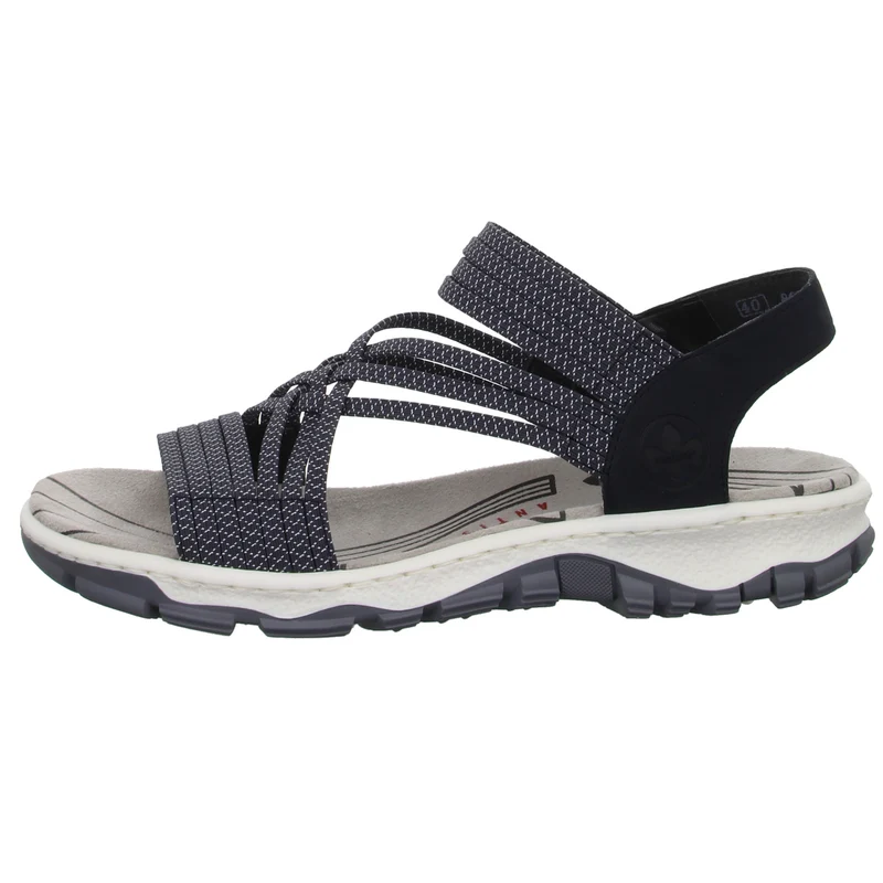 Rieker Sportliche Sandalette bis 30mm Sohlenhöhe