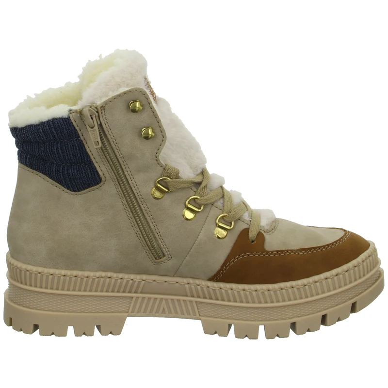 Rieker Schnürstiefelette Warmfutter bis 35mm Absatz (casual)