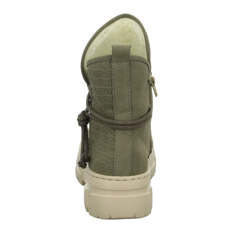 Rieker Schlupf-/Reißverschlußstiefelette Warmfutter bis 35mm Absatz (casual)