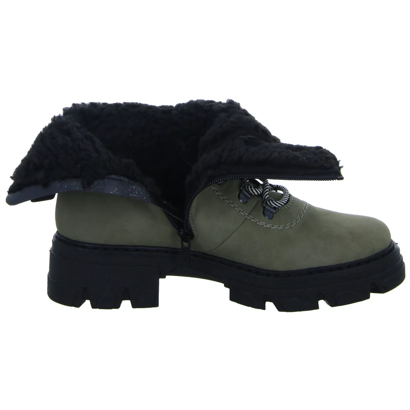 Rieker Schnürstiefelette Warmfutter bis 35mm Absatz (casual)