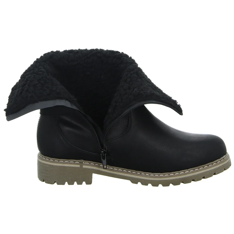 Alyssa Schlupf-/Reißverschlußstiefelette Warmfutter bis 35mm Absatz (casual)