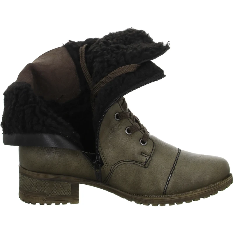 Rieker Schnürstiefelette Warmfutter bis 35mm Absatz (casual)