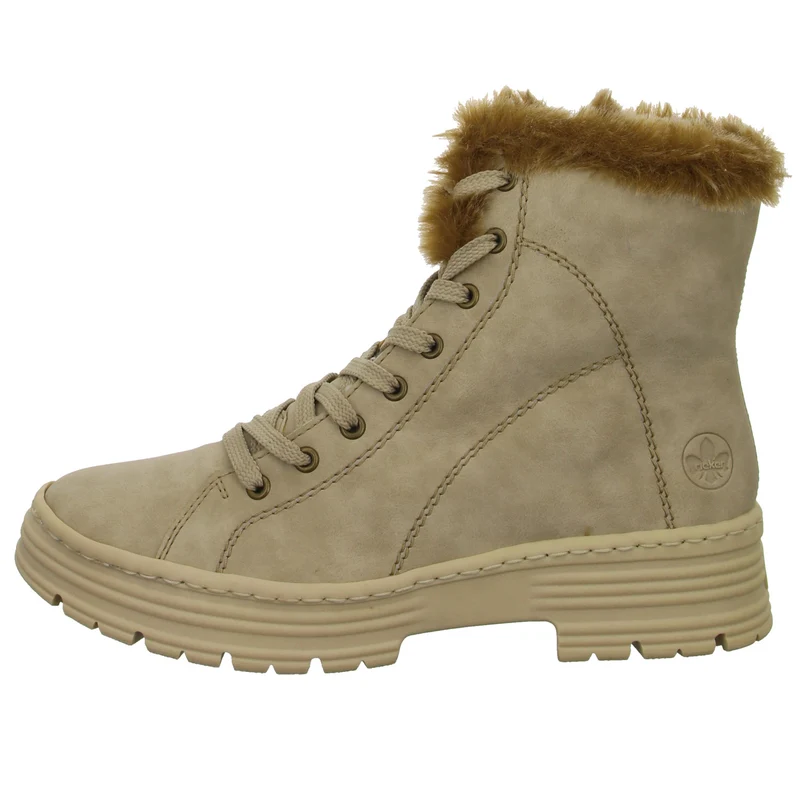 Rieker Schnürstiefelette Warmfutter bis 35mm Absatz (casual)