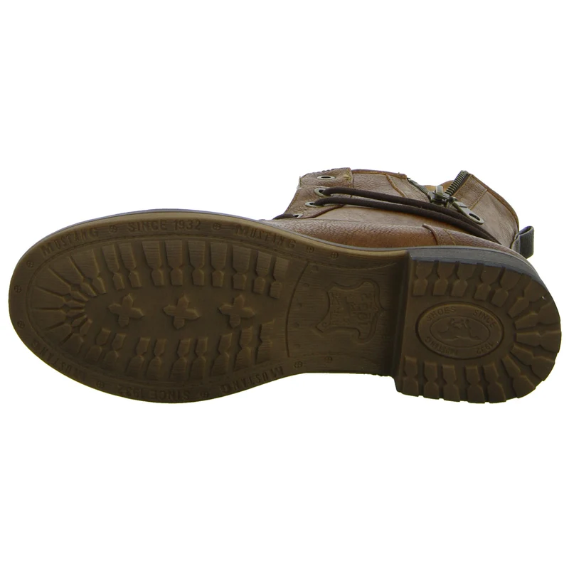 MUSTANG Schnürstiefelette Warmfutter bis 35mm Absatz (casual)
