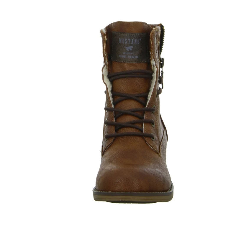 MUSTANG Schnürstiefelette Warmfutter bis 35mm Absatz (casual)