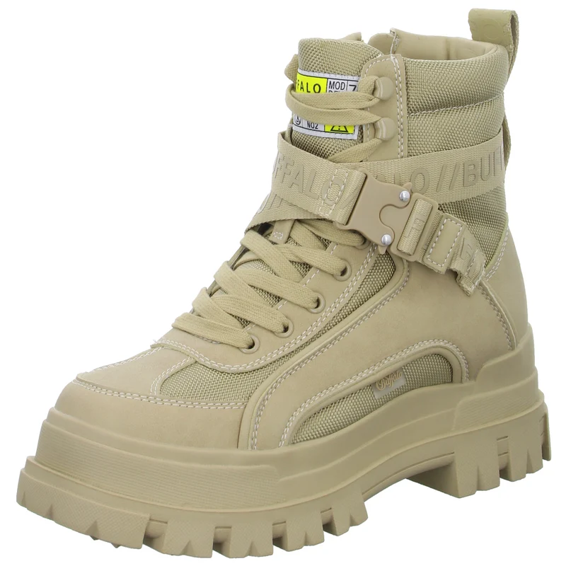 Buffalo Schnürstiefelette Kaltfutter bis 35mm Absatz (casual) ASPHA COM1