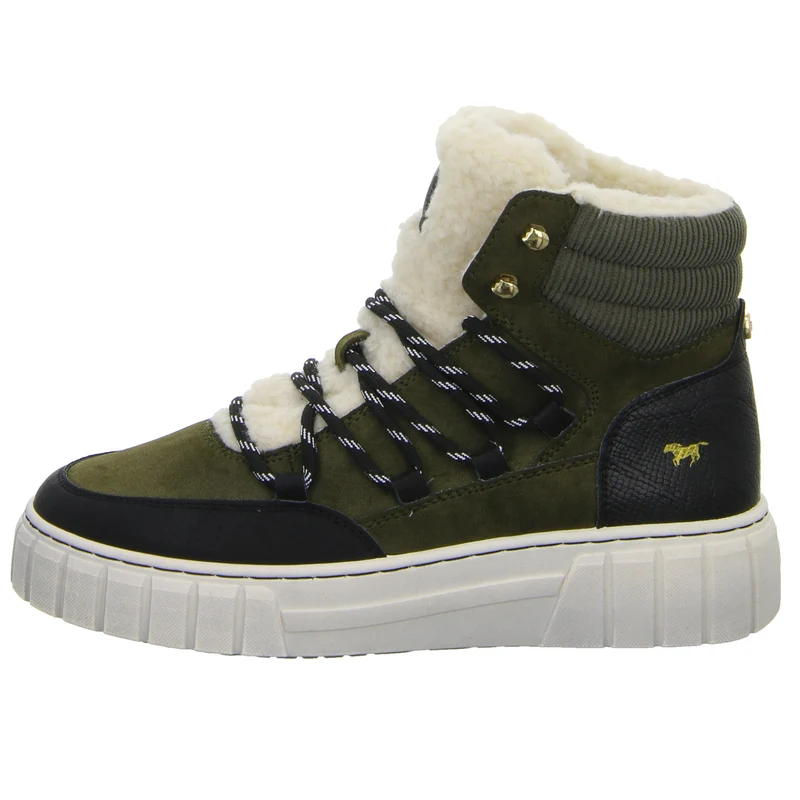 MUSTANG Schnürstiefelette Warmfutter bis 35mm Absatz (casual)