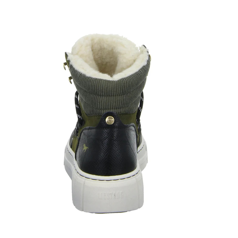 MUSTANG Schnürstiefelette Warmfutter bis 35mm Absatz (casual)