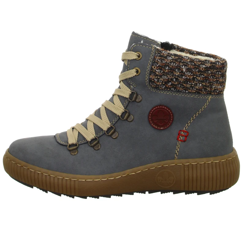 Rieker Schnürstiefelette Warmfutter bis 35mm Absatz (casual)