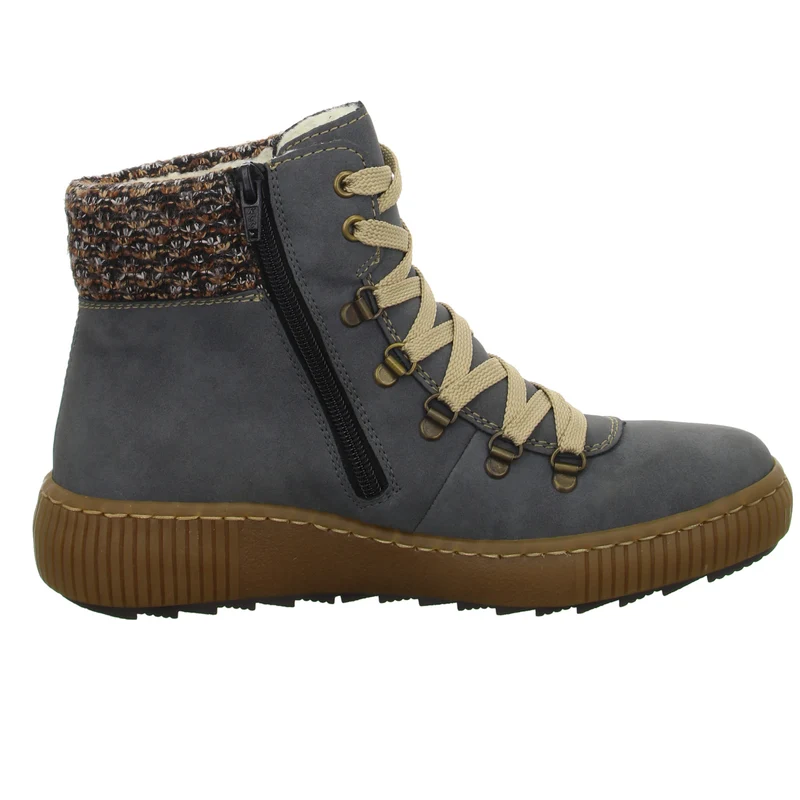 Rieker Schnürstiefelette Warmfutter bis 35mm Absatz (casual)