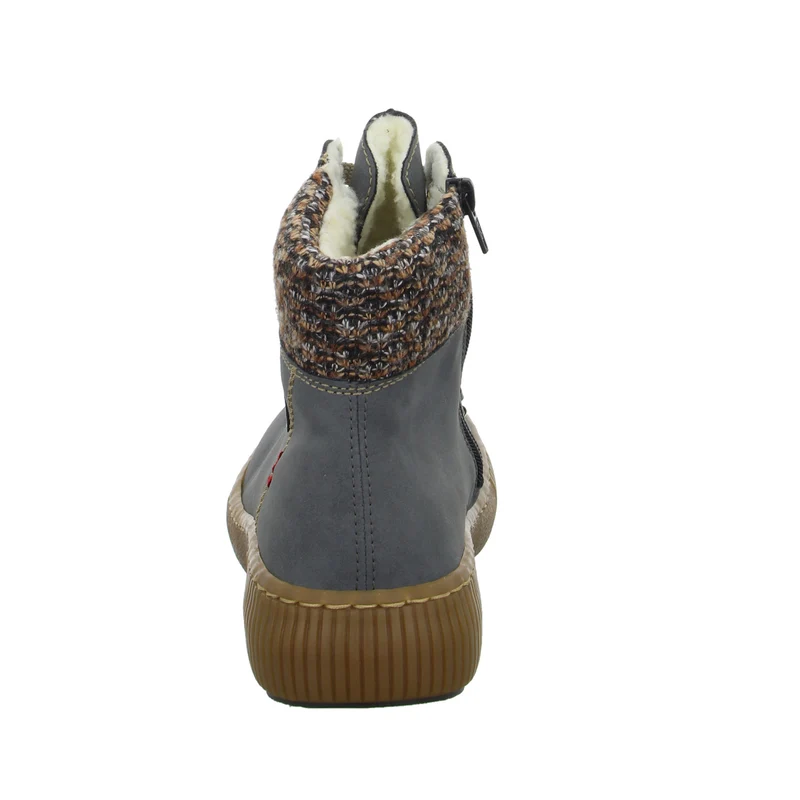Rieker Schnürstiefelette Warmfutter bis 35mm Absatz (casual)