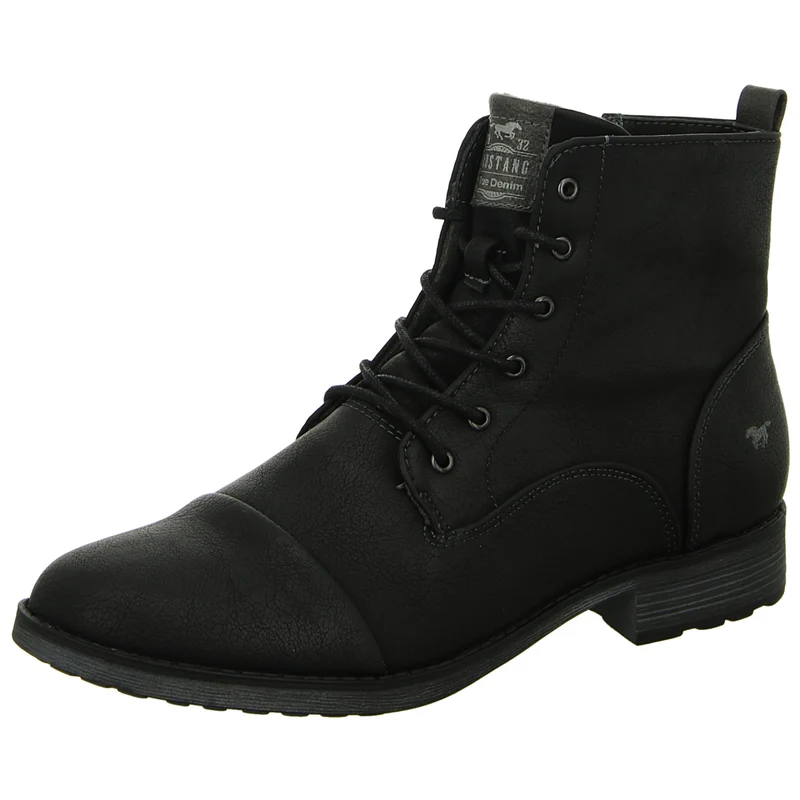 MUSTANG Schnürstiefelette Warmfutter bis 35mm Absatz (casual)