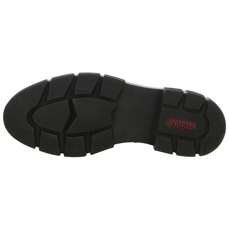 Rieker Schlupf-/Reißverschlußstiefelette Warmfutter bis 35mm Absatz (casual)