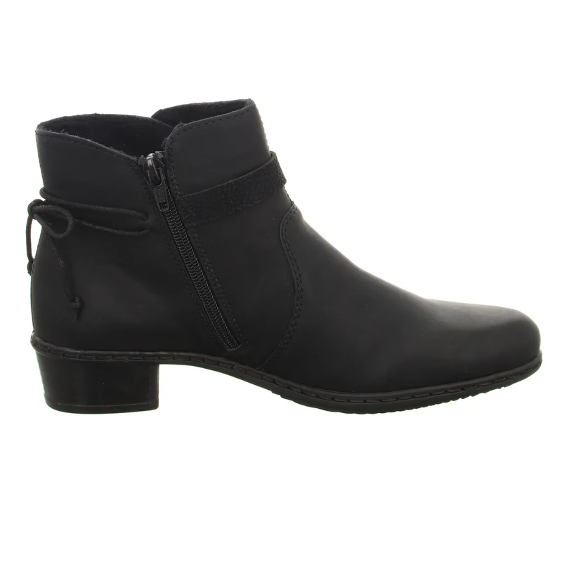 Rieker Schlupf-/Reißverschlußstiefelette Warmfutter ab 35mm Absatz