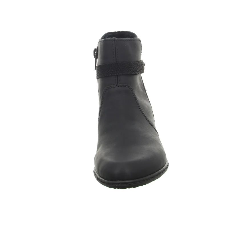 Rieker Schlupf-/Reißverschlußstiefelette Warmfutter ab 35mm Absatz