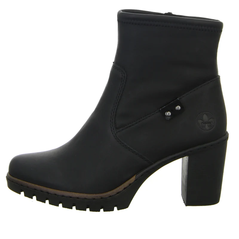 Rieker Schlupf-/Reißverschlußstiefelette Warmfutter ab 35mm Absatz