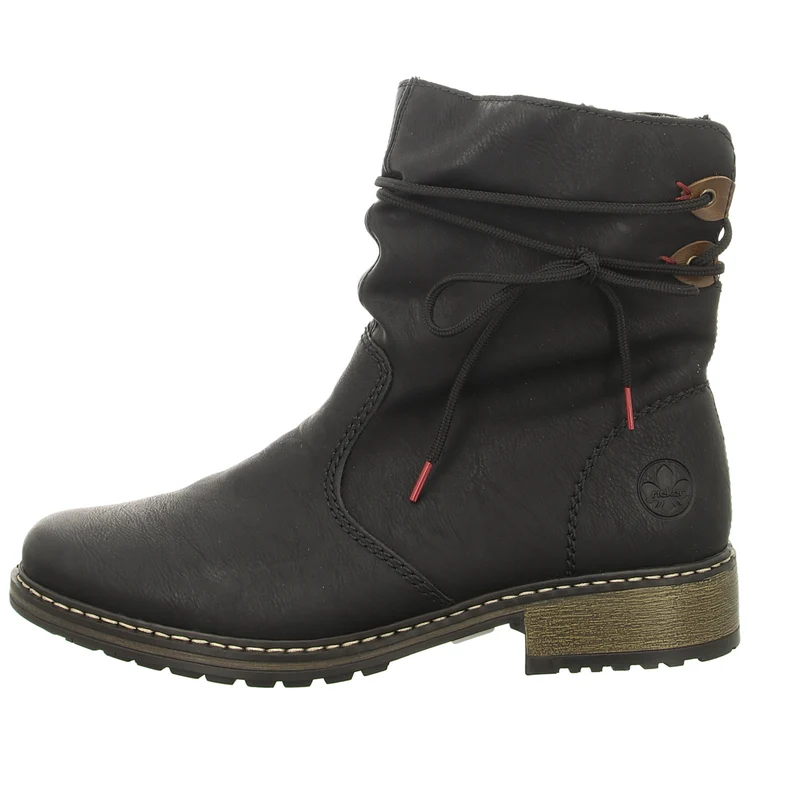 Rieker Schlupf-/Reißverschlußstiefelette Warmfutter bis 35mm Absatz (casual)