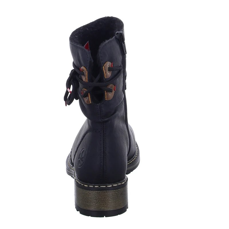 Rieker Schlupf-/Reißverschlußstiefelette Warmfutter bis 35mm Absatz (casual)