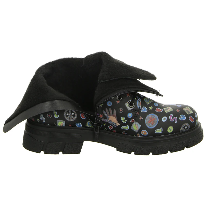 Rieker Schnürstiefelette Warmfutter bis 35mm Absatz (casual)