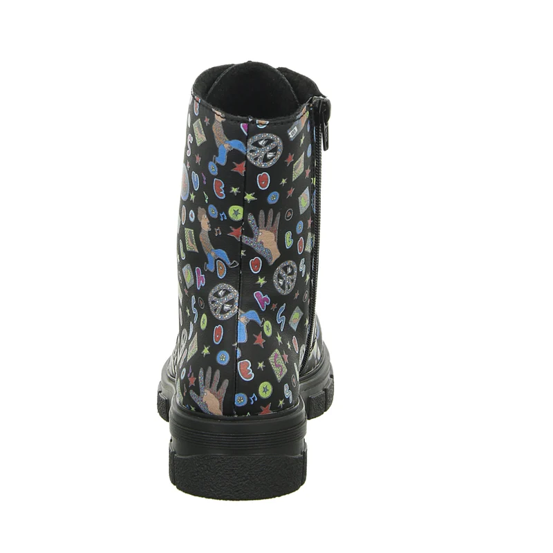 Rieker Schnürstiefelette Warmfutter bis 35mm Absatz (casual)