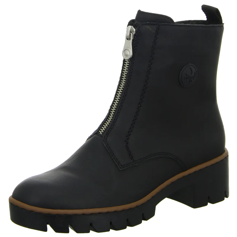 Rieker Schlupf-/Reißverschlußstiefelette Warmfutter bis 35mm Absatz (casual)