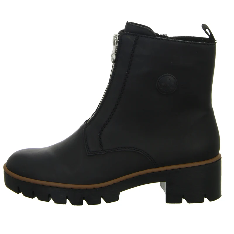 Rieker Schlupf-/Reißverschlußstiefelette Warmfutter bis 35mm Absatz (casual)