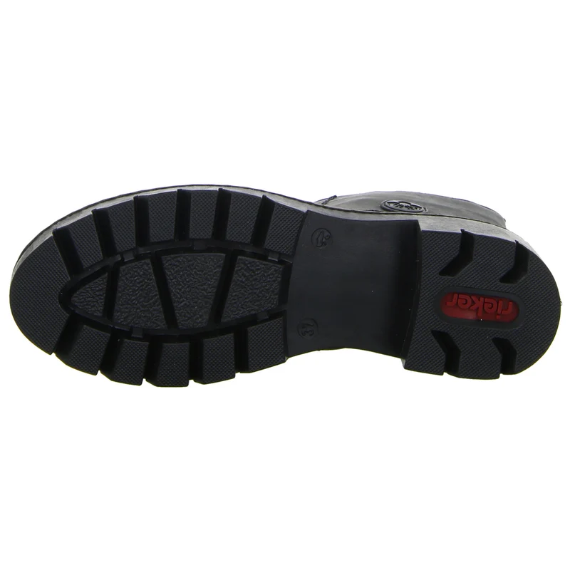 Rieker Schlupf-/Reißverschlußstiefelette Warmfutter bis 35mm Absatz (casual)