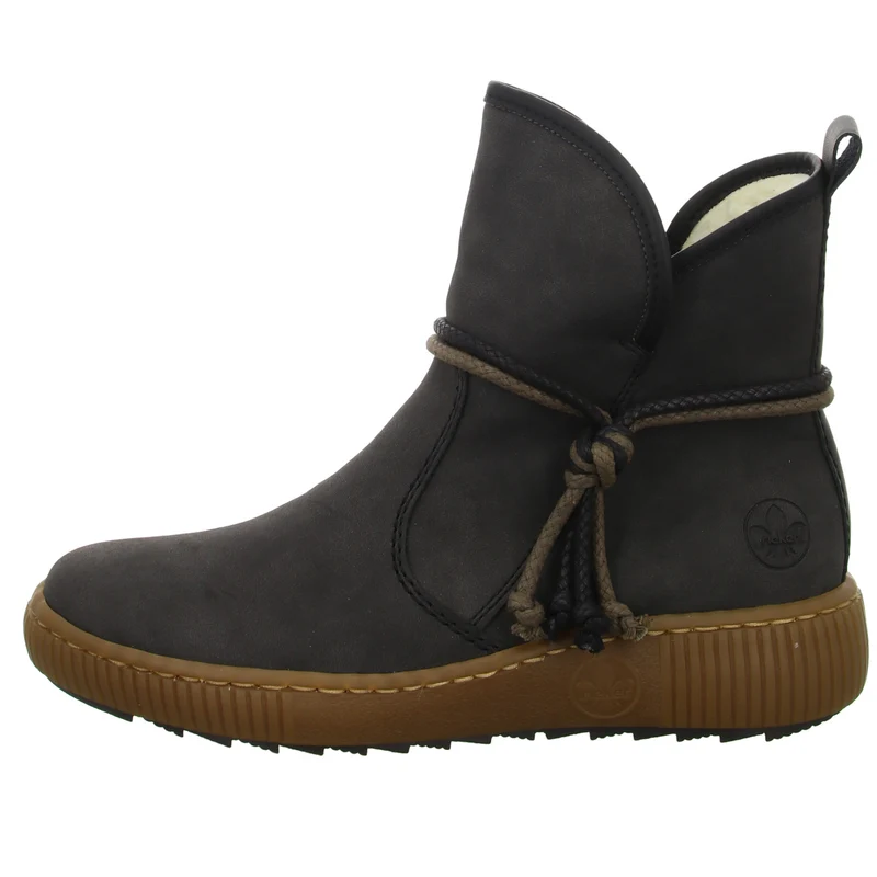Rieker Schlupf-/Reißverschlußstiefelette Warmfutter bis 35mm Absatz (casual)