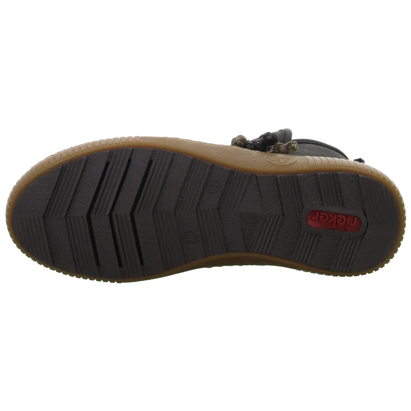 Rieker Schlupf-/Reißverschlußstiefelette Warmfutter bis 35mm Absatz (casual)