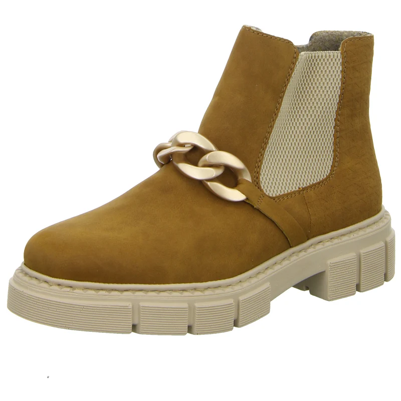 Rieker Schlupf-/Reißverschlußstiefelette Warmfutter bis 35mm Absatz (casual)