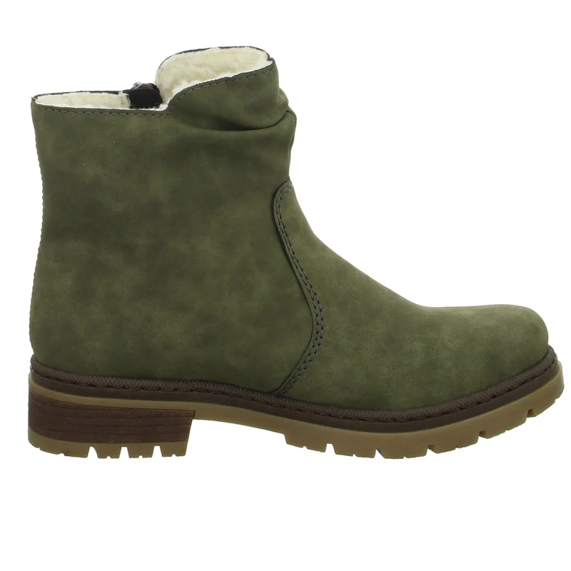 Rieker Schlupf-/Reißverschlußstiefelette Warmfutter bis 35mm Absatz (casual)