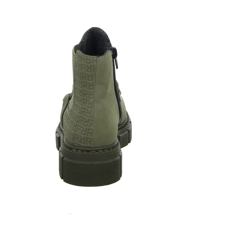 Rieker Schlupf-/Reißverschlußstiefelette Warmfutter bis 35mm Absatz (casual)