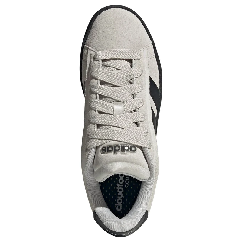 adidas Grand Court Alpha 00s Sneaker- Zapatilla Men (grey one/core black/core black, 45 1/3)